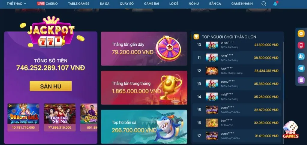 Quy trình rút tiền MMOO Game
